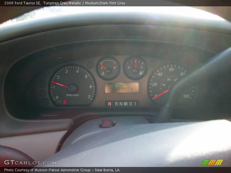 Tungsten Grey Metallic / Medium/Dark Flint Grey 2006 Ford Taurus SE