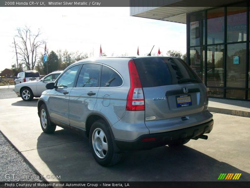 Whistler Silver Metallic / Gray 2008 Honda CR-V LX