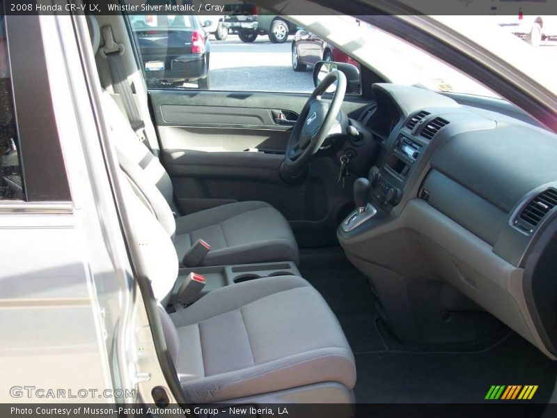 Whistler Silver Metallic / Gray 2008 Honda CR-V LX