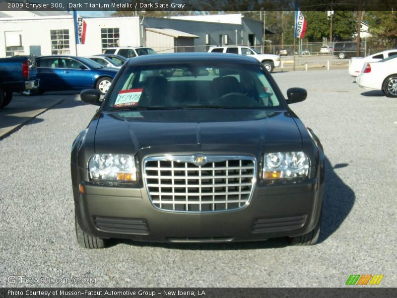 Dark Titanium Metallic / Dark Slate Gray 2009 Chrysler 300