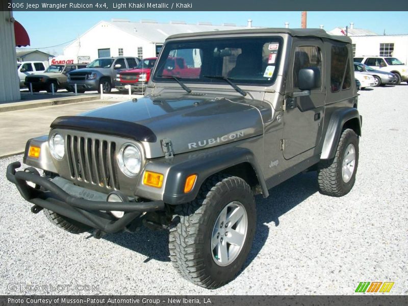 Light Khaki Metallic / Khaki 2006 Jeep Wrangler Rubicon 4x4