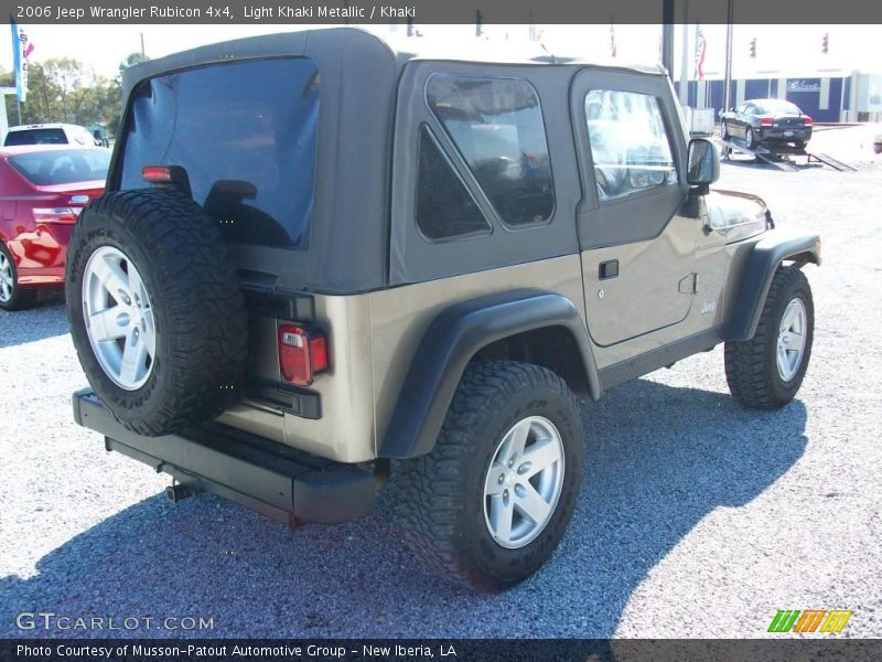 Light Khaki Metallic / Khaki 2006 Jeep Wrangler Rubicon 4x4