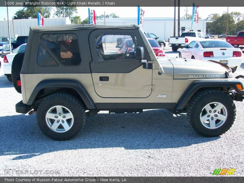 Light Khaki Metallic / Khaki 2006 Jeep Wrangler Rubicon 4x4