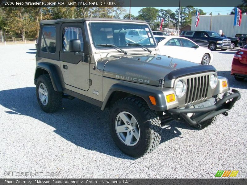 Light Khaki Metallic / Khaki 2006 Jeep Wrangler Rubicon 4x4