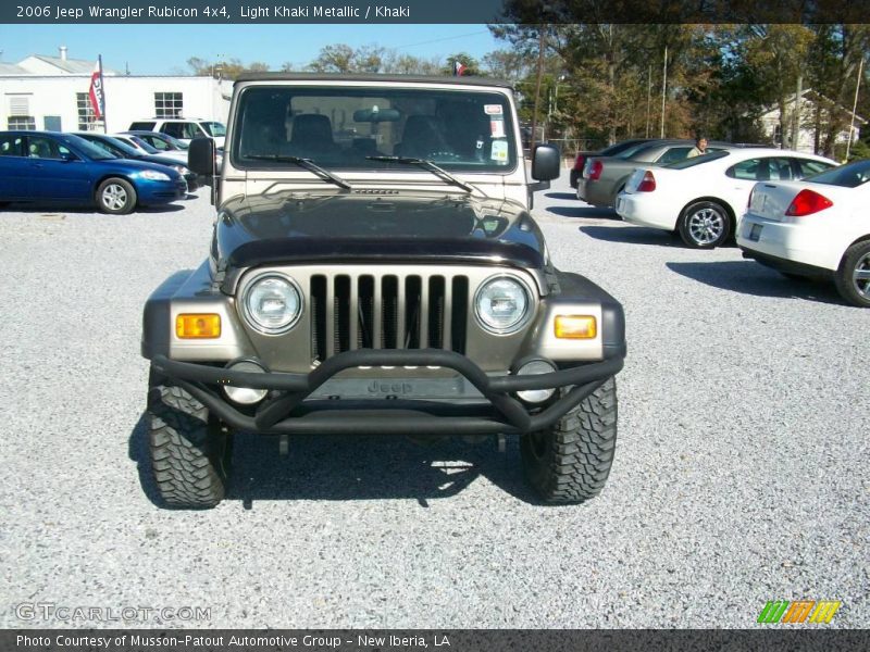 Light Khaki Metallic / Khaki 2006 Jeep Wrangler Rubicon 4x4