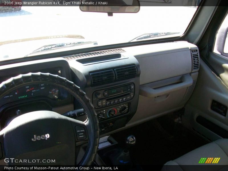 Light Khaki Metallic / Khaki 2006 Jeep Wrangler Rubicon 4x4