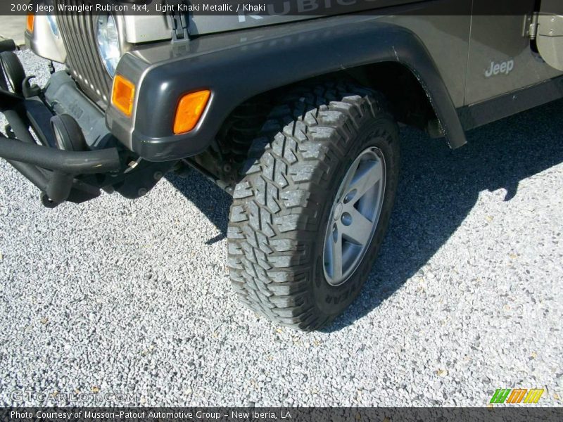 Light Khaki Metallic / Khaki 2006 Jeep Wrangler Rubicon 4x4