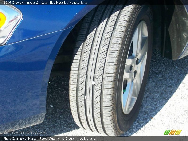 Laser Blue Metallic / Neutral Beige 2006 Chevrolet Impala LS