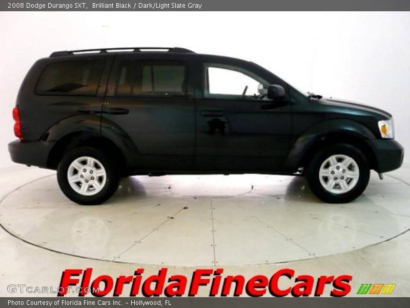 Brilliant Black / Dark/Light Slate Gray 2008 Dodge Durango SXT