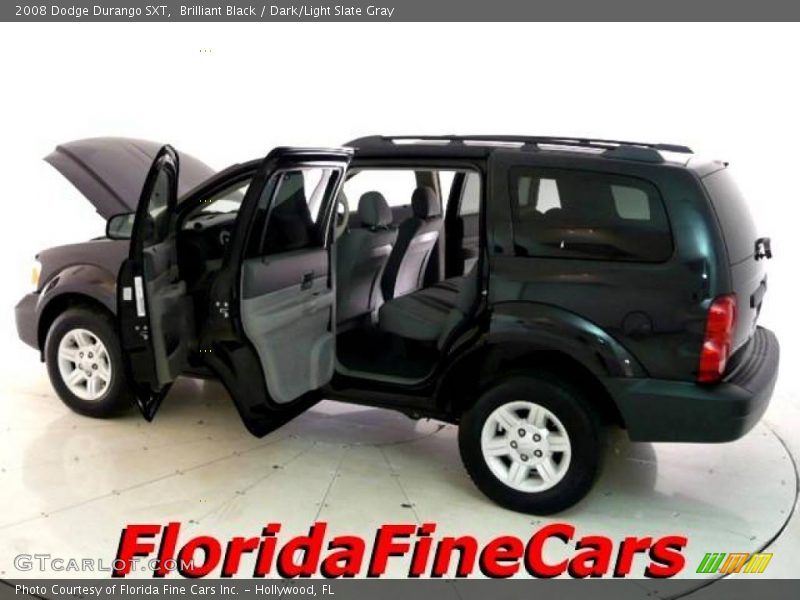 Brilliant Black / Dark/Light Slate Gray 2008 Dodge Durango SXT