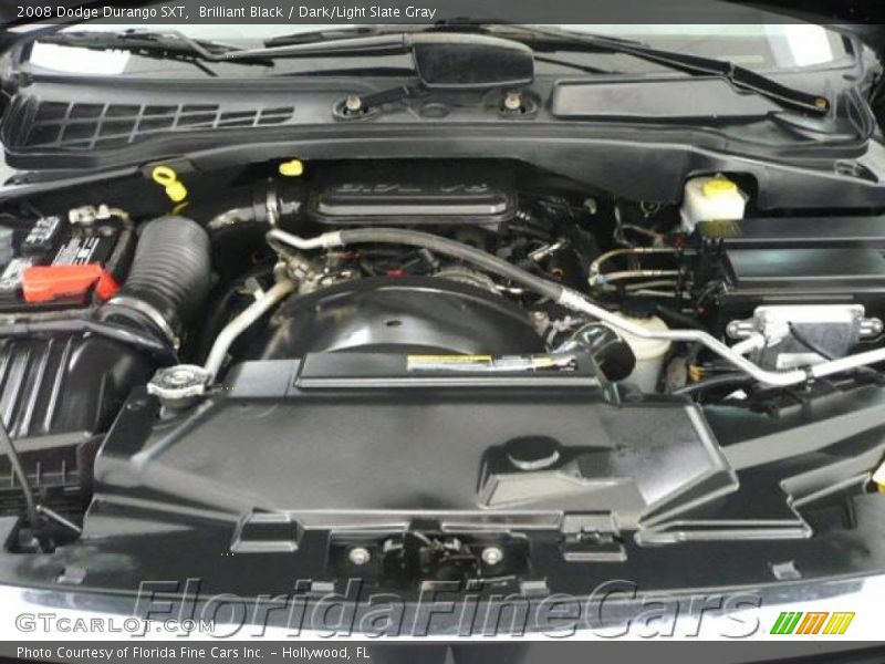Brilliant Black / Dark/Light Slate Gray 2008 Dodge Durango SXT