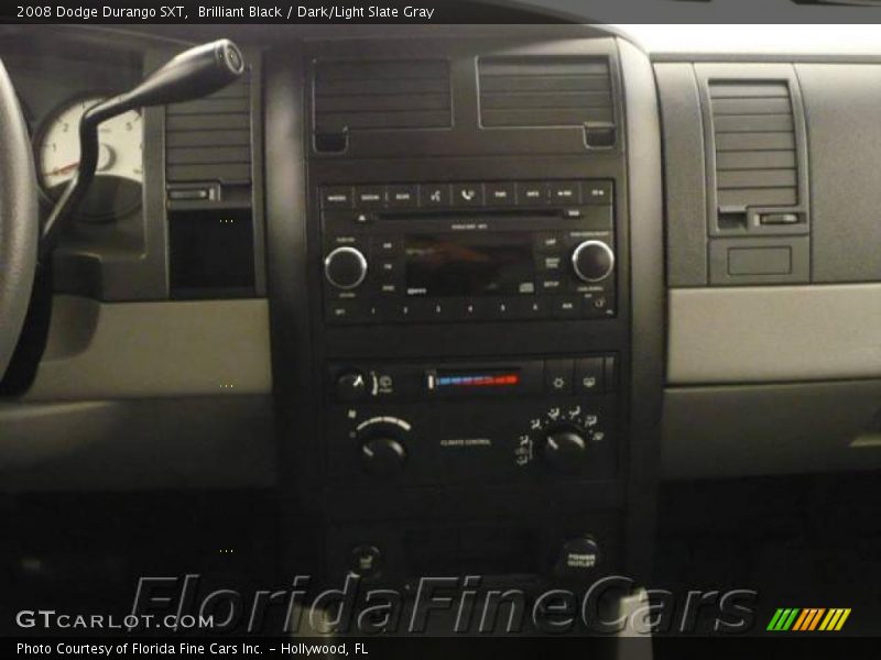 Brilliant Black / Dark/Light Slate Gray 2008 Dodge Durango SXT