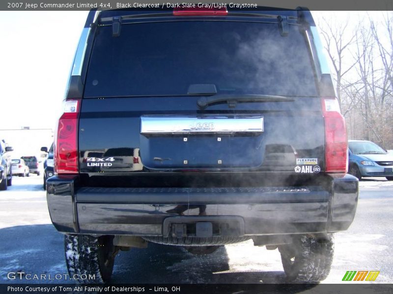 Black Clearcoat / Dark Slate Gray/Light Graystone 2007 Jeep Commander Limited 4x4