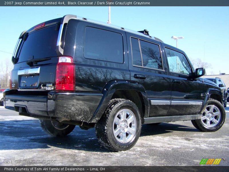 Black Clearcoat / Dark Slate Gray/Light Graystone 2007 Jeep Commander Limited 4x4