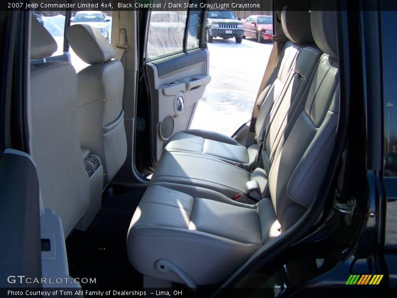 Black Clearcoat / Dark Slate Gray/Light Graystone 2007 Jeep Commander Limited 4x4