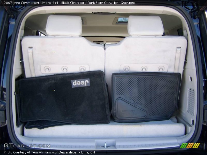 Black Clearcoat / Dark Slate Gray/Light Graystone 2007 Jeep Commander Limited 4x4