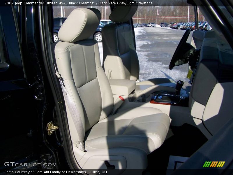 Black Clearcoat / Dark Slate Gray/Light Graystone 2007 Jeep Commander Limited 4x4