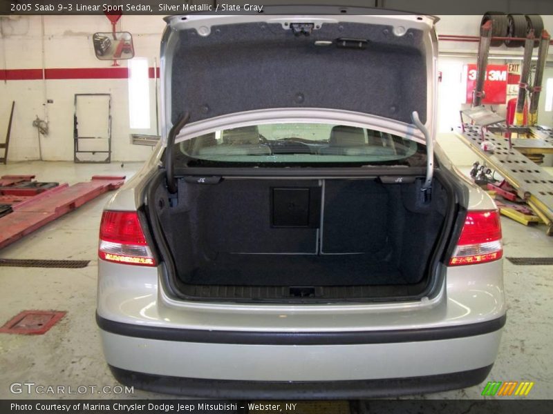 Silver Metallic / Slate Gray 2005 Saab 9-3 Linear Sport Sedan
