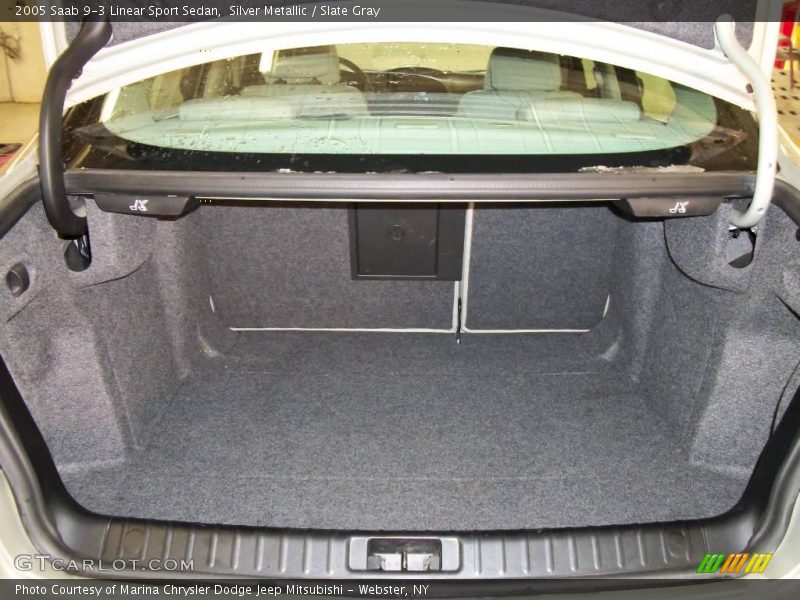 Silver Metallic / Slate Gray 2005 Saab 9-3 Linear Sport Sedan