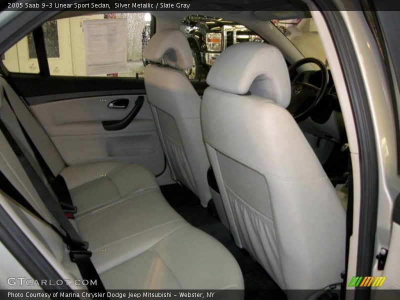 Silver Metallic / Slate Gray 2005 Saab 9-3 Linear Sport Sedan