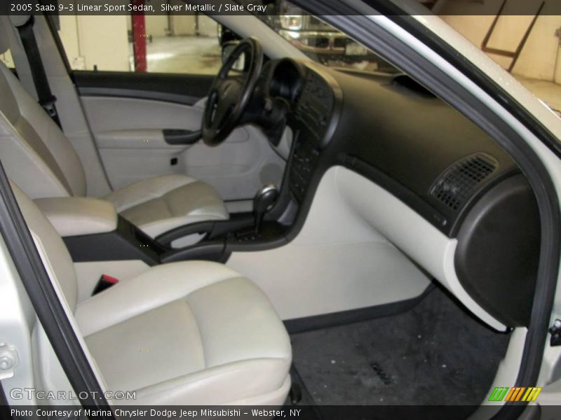 Silver Metallic / Slate Gray 2005 Saab 9-3 Linear Sport Sedan