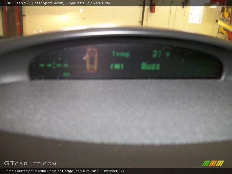 Silver Metallic / Slate Gray 2005 Saab 9-3 Linear Sport Sedan