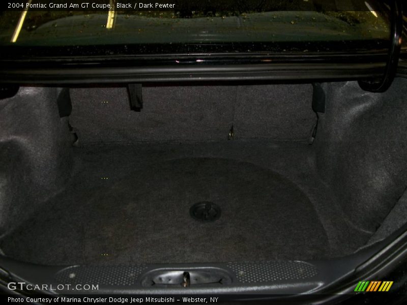 Black / Dark Pewter 2004 Pontiac Grand Am GT Coupe