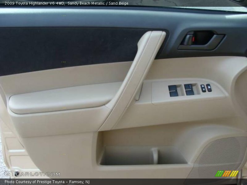 Sandy Beach Metallic / Sand Beige 2009 Toyota Highlander V6 4WD