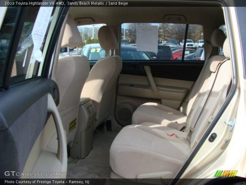 Sandy Beach Metallic / Sand Beige 2009 Toyota Highlander V6 4WD