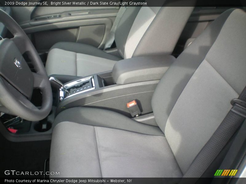 Bright Silver Metallic / Dark Slate Gray/Light Graystone 2009 Dodge Journey SE