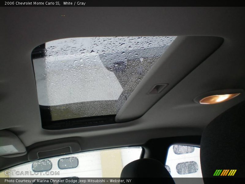 White / Gray 2006 Chevrolet Monte Carlo SS