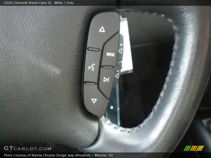 White / Gray 2006 Chevrolet Monte Carlo SS