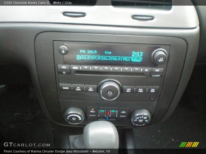 White / Gray 2006 Chevrolet Monte Carlo SS