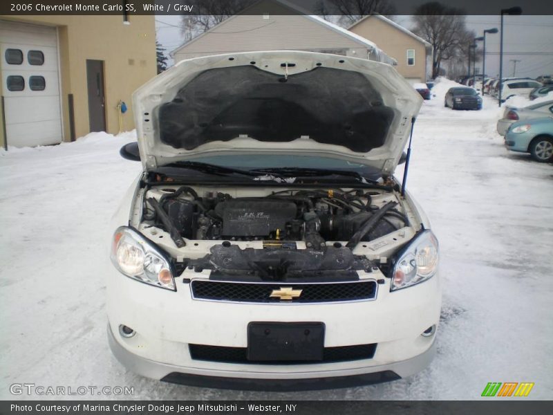 White / Gray 2006 Chevrolet Monte Carlo SS