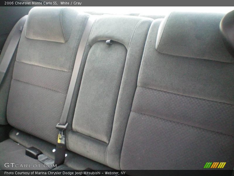 White / Gray 2006 Chevrolet Monte Carlo SS