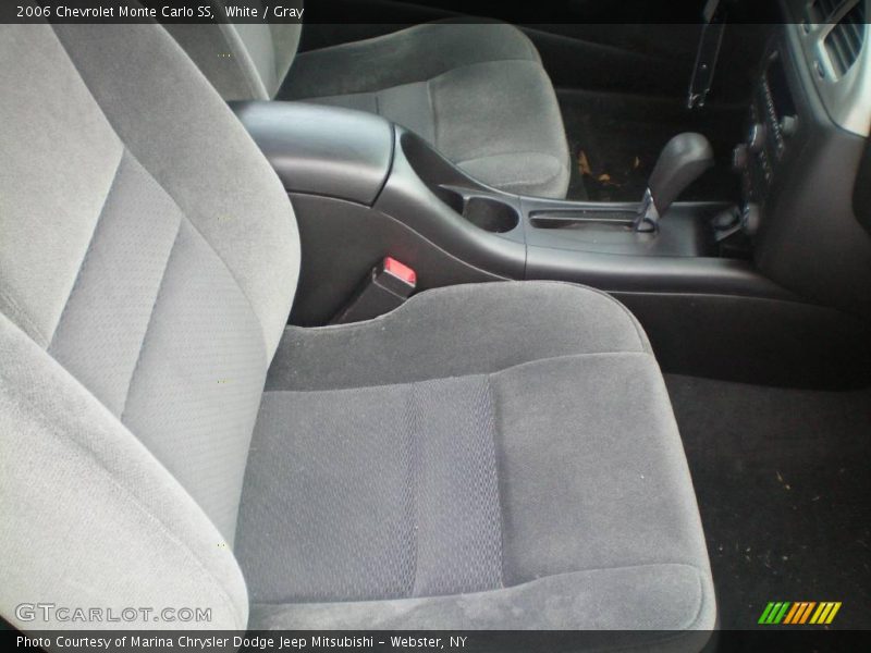 White / Gray 2006 Chevrolet Monte Carlo SS