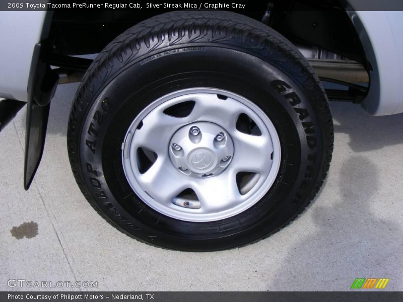 Silver Streak Mica / Graphite Gray 2009 Toyota Tacoma PreRunner Regular Cab
