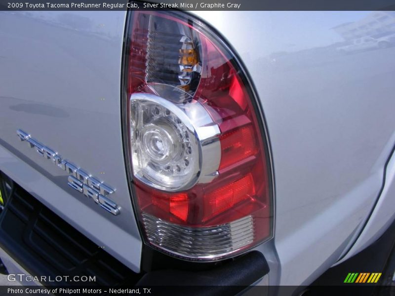 Silver Streak Mica / Graphite Gray 2009 Toyota Tacoma PreRunner Regular Cab