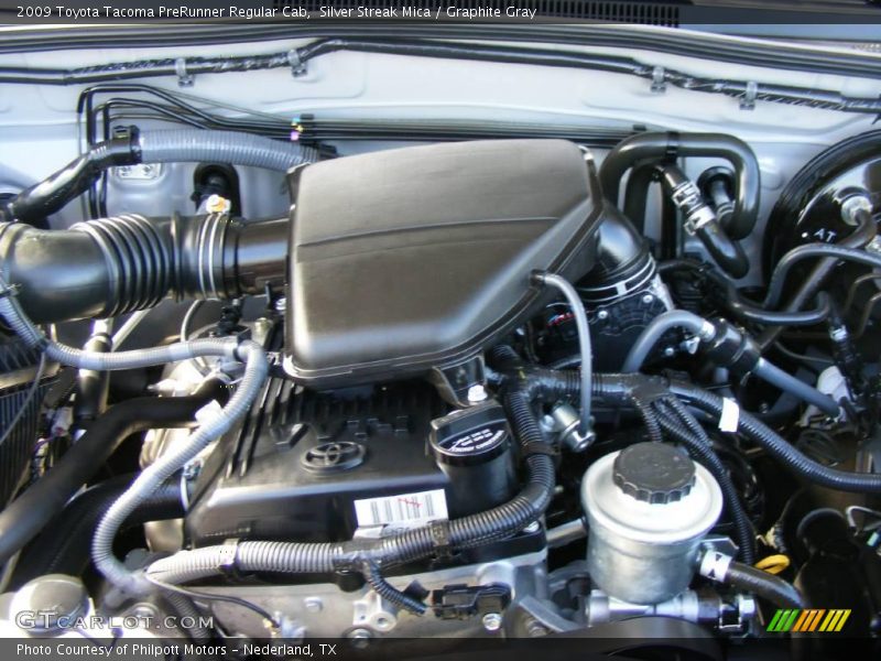 Silver Streak Mica / Graphite Gray 2009 Toyota Tacoma PreRunner Regular Cab