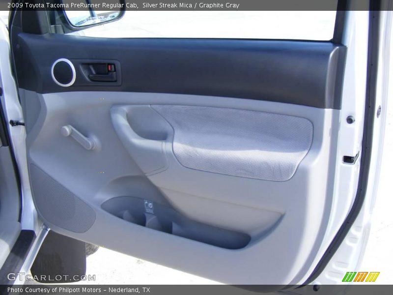 Silver Streak Mica / Graphite Gray 2009 Toyota Tacoma PreRunner Regular Cab