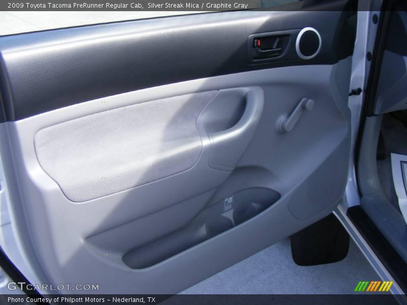 Silver Streak Mica / Graphite Gray 2009 Toyota Tacoma PreRunner Regular Cab