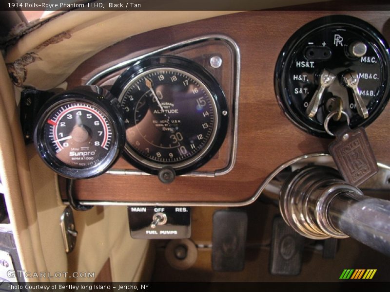 Black / Tan 1934 Rolls-Royce Phantom II LHD