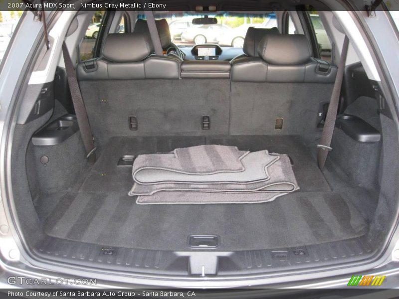 Nimbus Gray Metallic / Ebony 2007 Acura MDX Sport