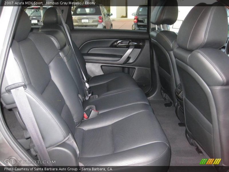 Nimbus Gray Metallic / Ebony 2007 Acura MDX Sport