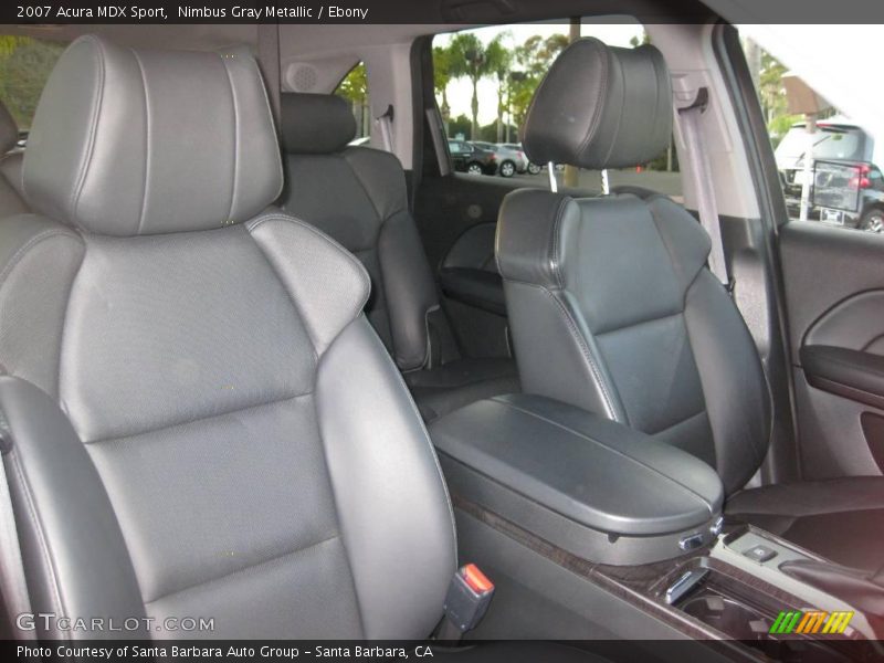 Nimbus Gray Metallic / Ebony 2007 Acura MDX Sport