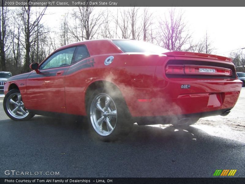 TorRed / Dark Slate Gray 2009 Dodge Challenger R/T Classic