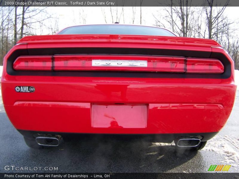 TorRed / Dark Slate Gray 2009 Dodge Challenger R/T Classic