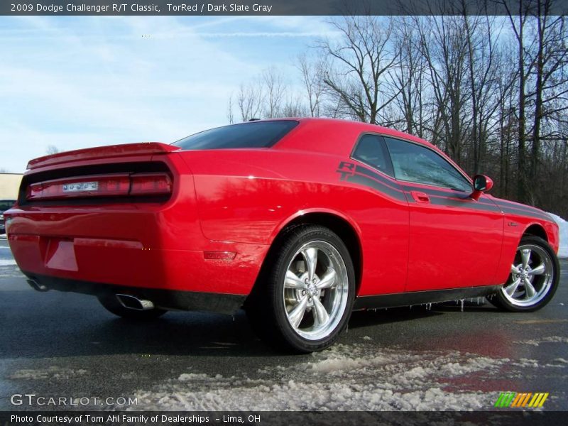 TorRed / Dark Slate Gray 2009 Dodge Challenger R/T Classic
