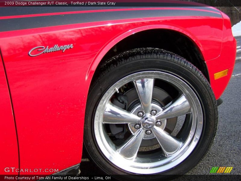 TorRed / Dark Slate Gray 2009 Dodge Challenger R/T Classic