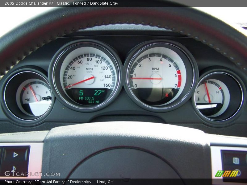 TorRed / Dark Slate Gray 2009 Dodge Challenger R/T Classic
